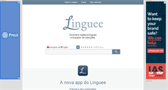 Desktop Screenshot of linguee.pt